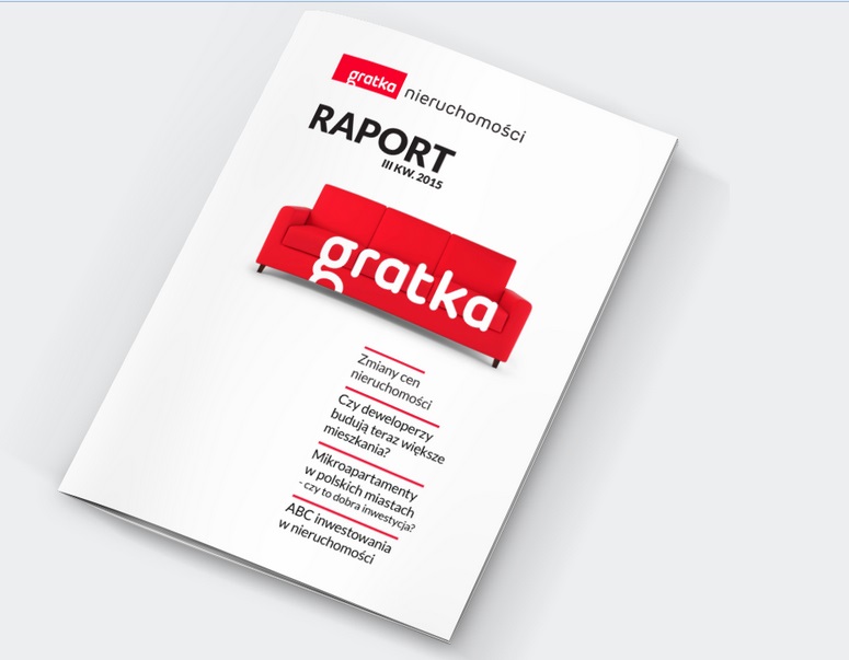 Rynek nieruchomości w III kwartale 2015 roku – raport gratka.pl