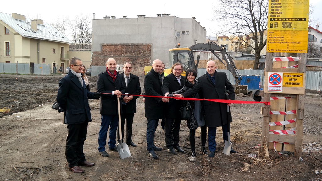 Oficjalne rozpoczęcie budowy inwestycji Apartamenty Dąbrowskiego