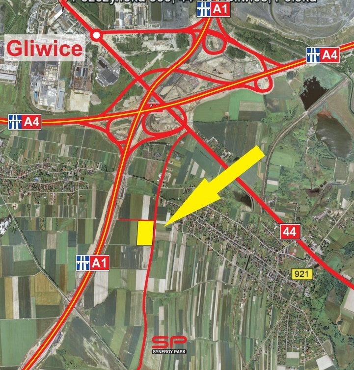 Działka – Gliwice, Sośnica, ul. Graniczna