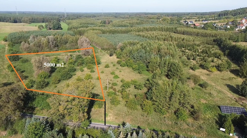 Działka 5000 m2 89000,-