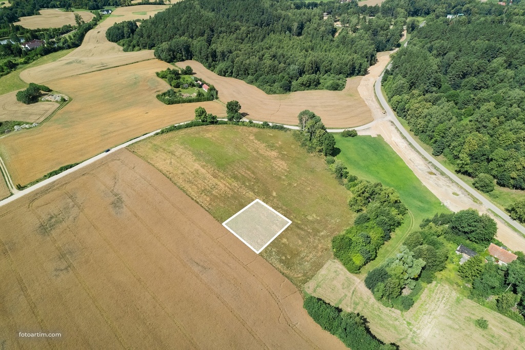 Działka budowlana pod Lidzbarkiem Warmińskim