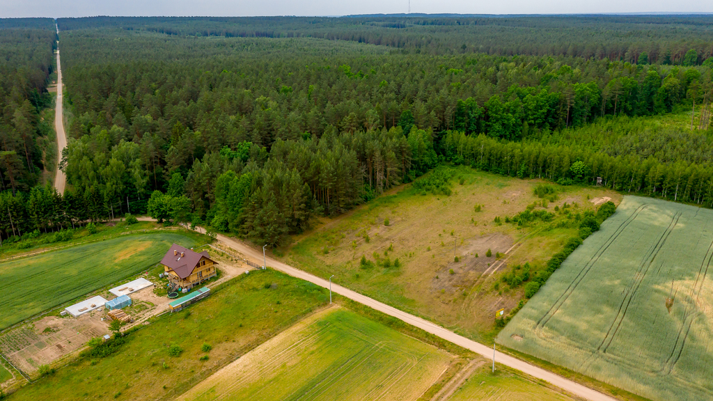 Zaciszna działka 3198 m2 blisko lasu!