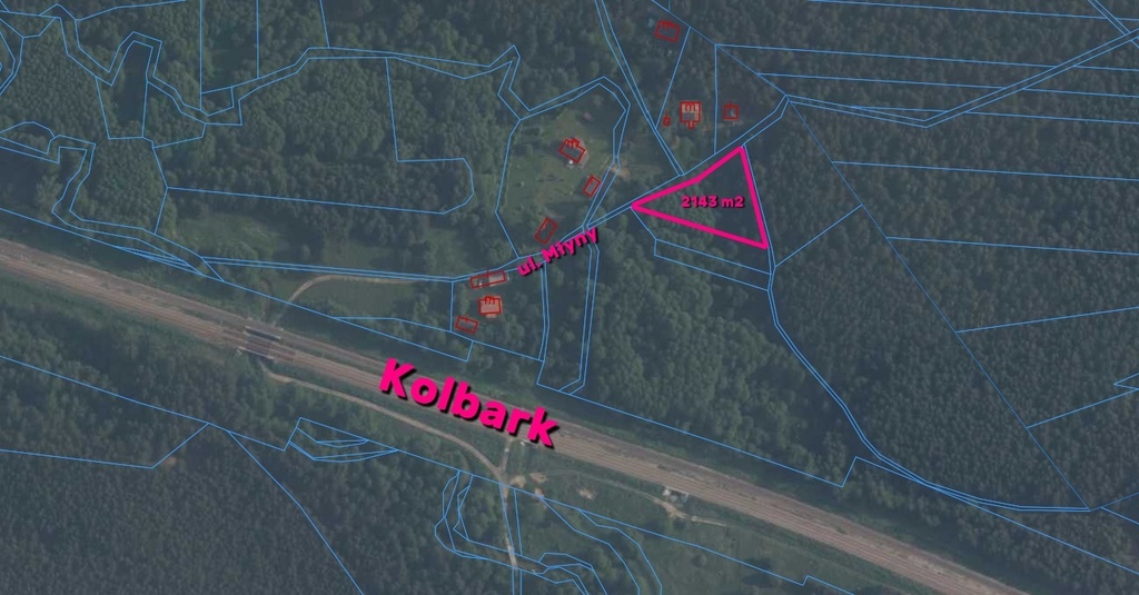 Działka – Kolbark, ul. Młyny