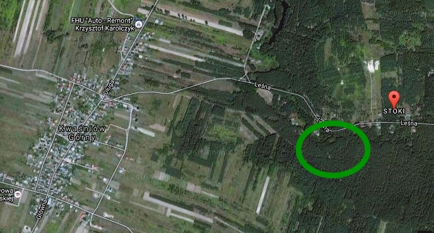 Działka – Kwaśniów Górny