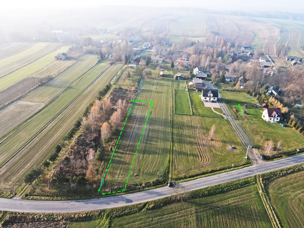 Działka – Poręba Dzierżna