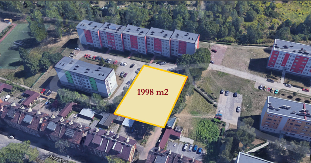 Działka – Bytom, Łagiewniki, Armii Krajowej