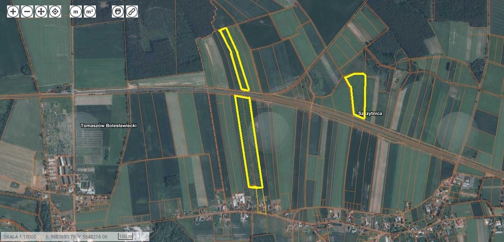 Działka – Szczytnica