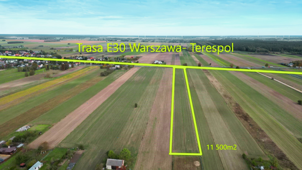 Działka – Lachówka Duża