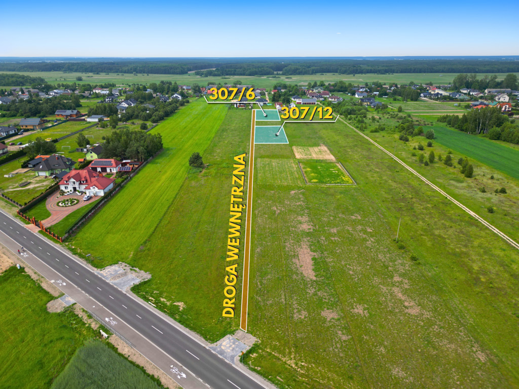 Działka – Czosnówka, ul. Bialska