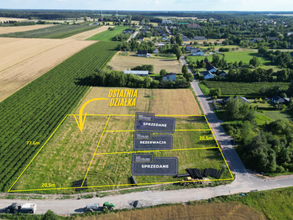 Działka – Janów Podlaski, ul. Polna