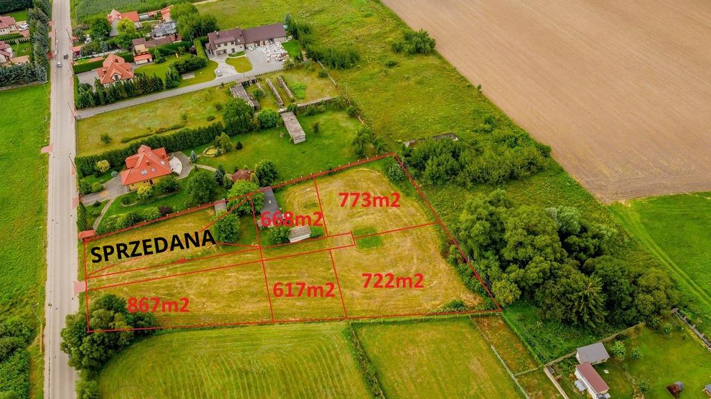 Działka – Stare Kupiski, Armii Krajowej