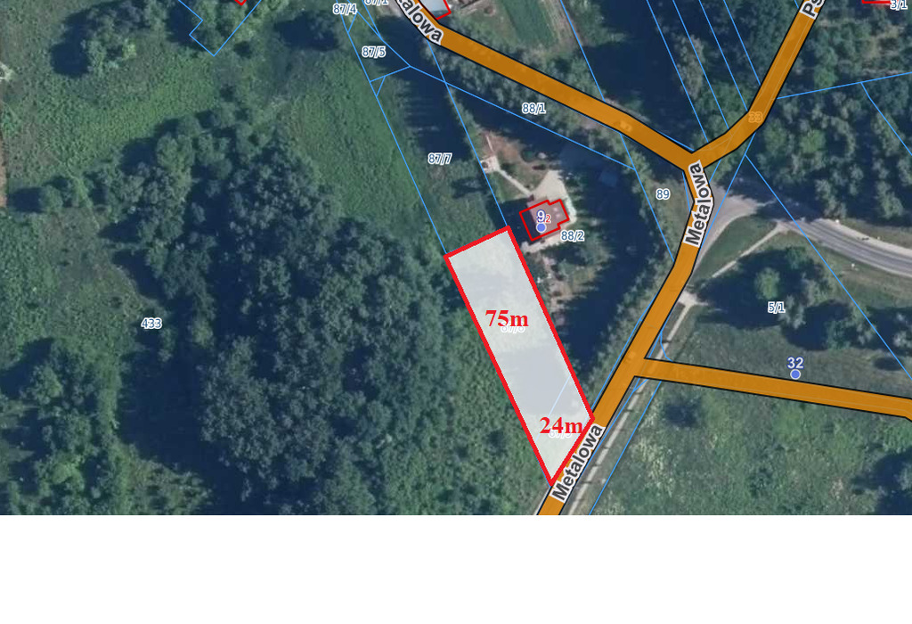 Działka – Chełm, ul. Metalowa