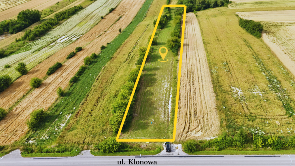 Działka – Majdan Górny, ul. Klonowa