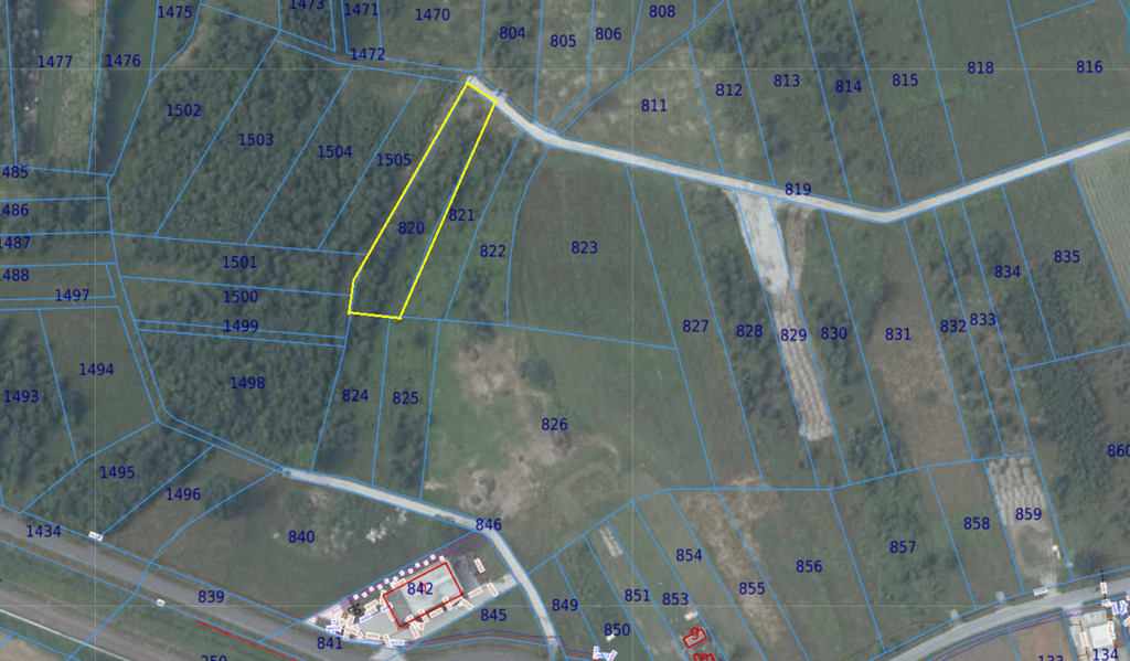 Działka – Cikowice