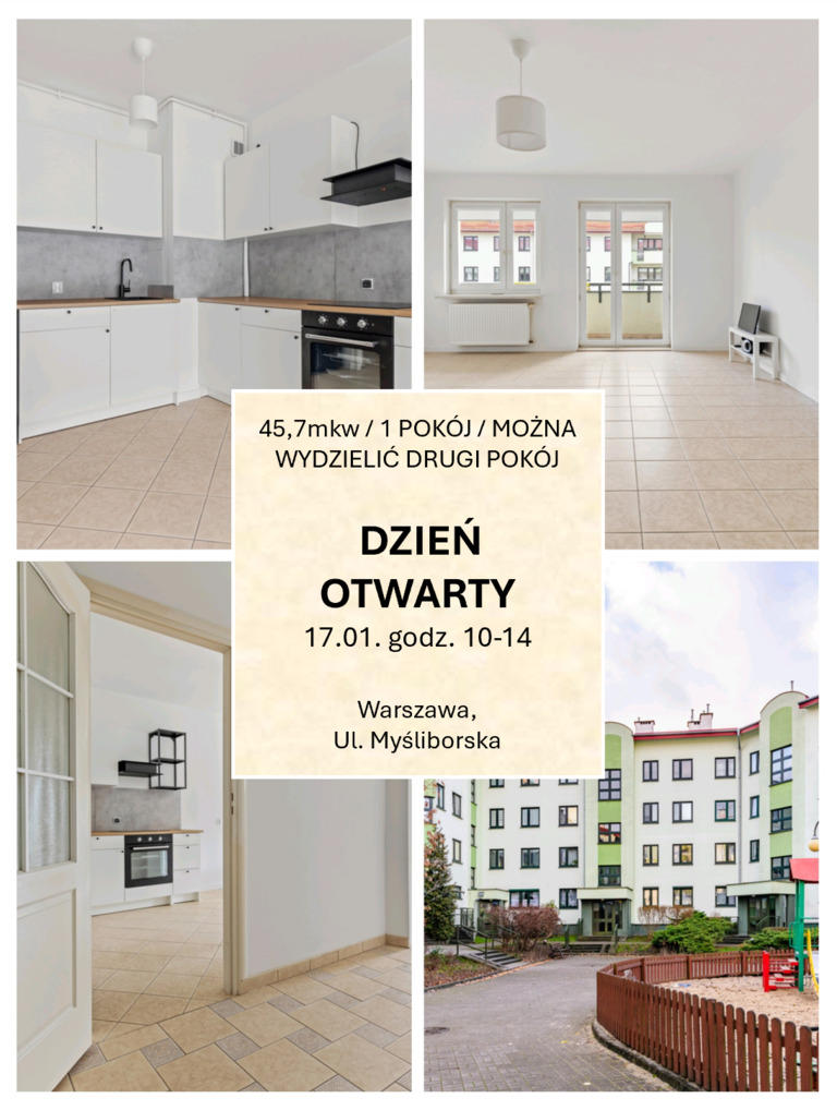 Mieszkanie – Warszawa, Białołęka, ul. Myśliborska