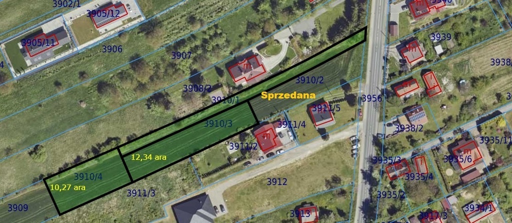 Działka – Bochnia, ul. Strzelecka