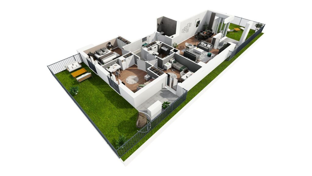 4 pokoje z ogródkiem przy metrze. 3 kw. 2026