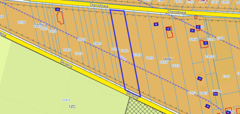 Na sprzedaż działka budowlana 3100 m².