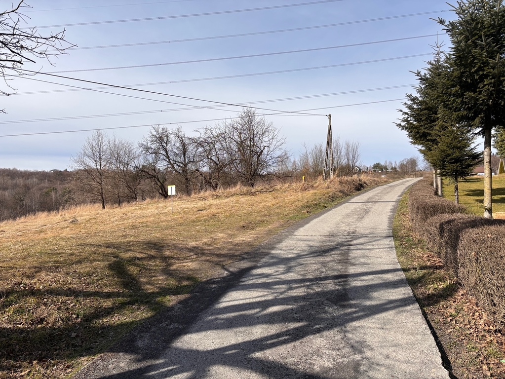 Pogwizdów widokowa działka budowlano-rolna 55arów