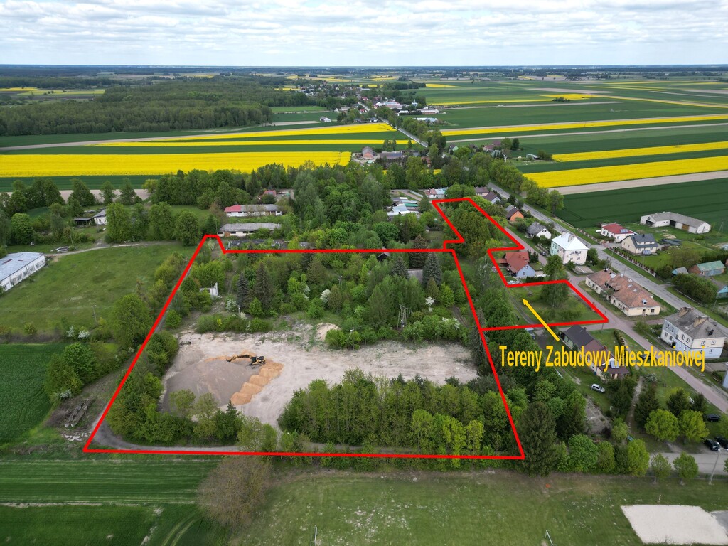 Dwie działki przemysłowa i budowlana - Podedwórze