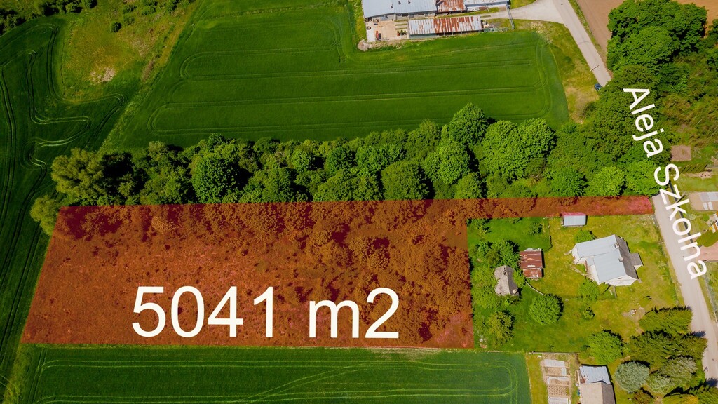 Działka budowlana z MPZP – Krynki, Al. Szkolna