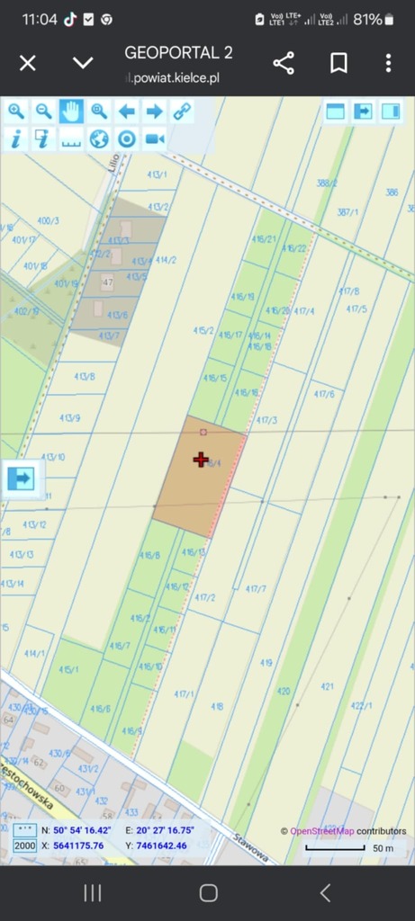 Działka na sprzedaż. Micigózd.