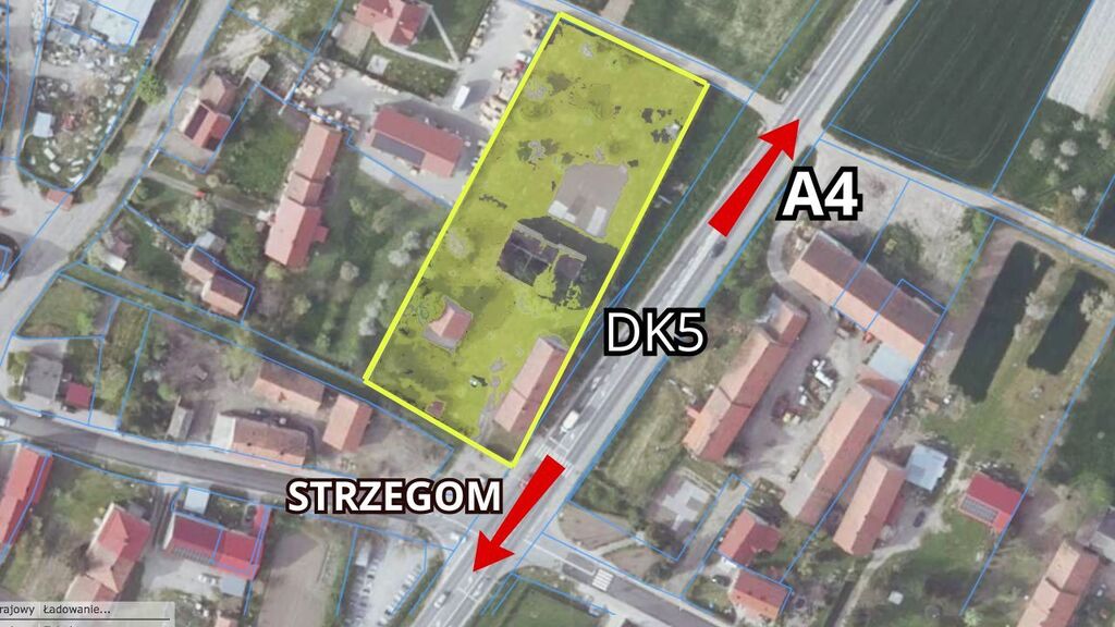 Dom, duża powierzchnia działki, pod inwestycje