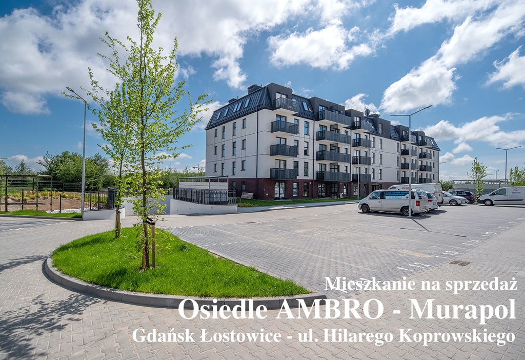 Rezerwacja -3 pok. z balkonem AMBRO - Murapol