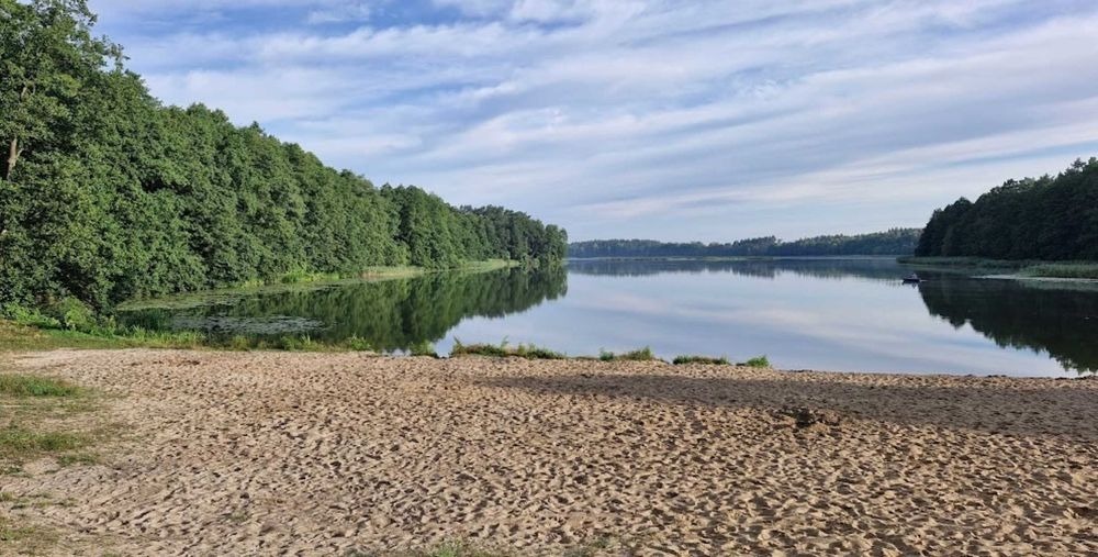 Działka budowlana, MAZURY Woszczele nad JEZIOROREM
