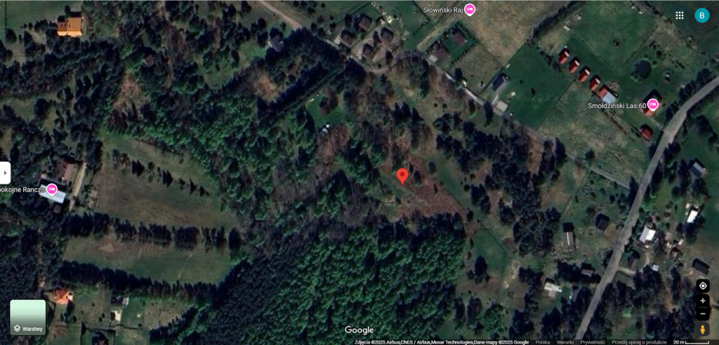 Działka blisko morza i rezerwatu przyrody