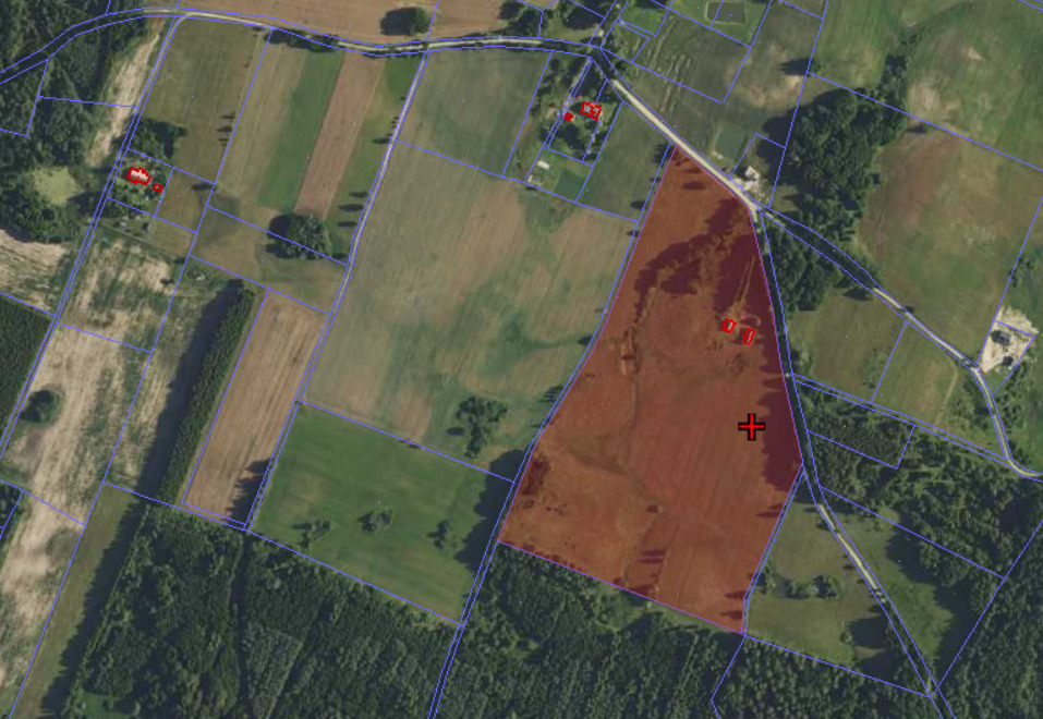 Zabudowana działka siedlisko Warmia