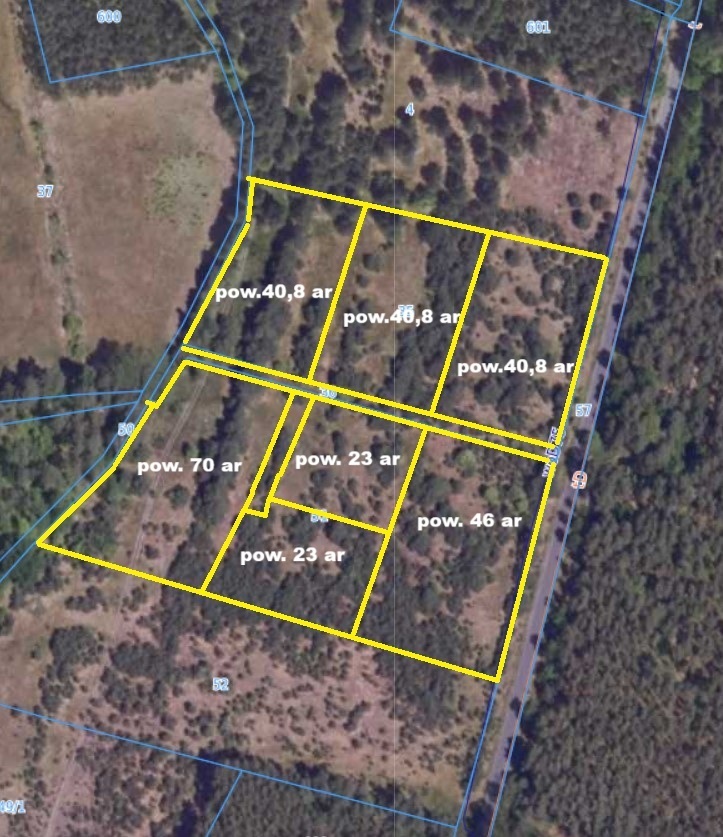 Działka budowlana w Bronowcu, gm. Osiecznica