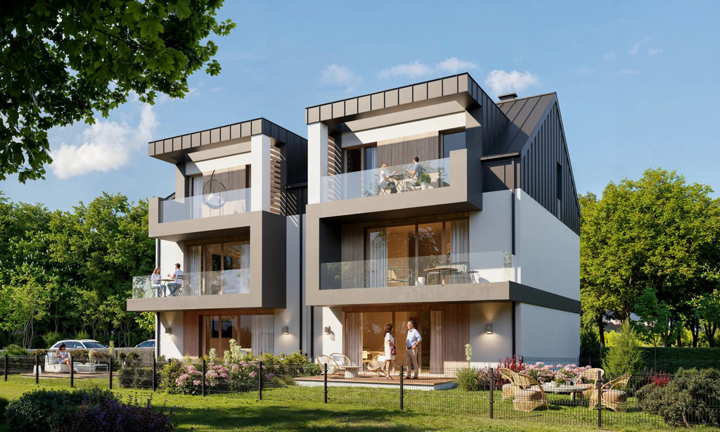 Mieszkanie dwupoziomowe, balkon, Węgrzce Wielkie