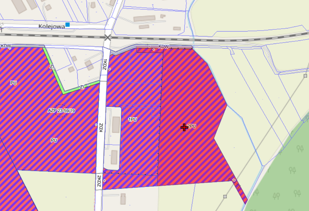 Działka usługowa, przemysłowa, magazyny Olsztyn