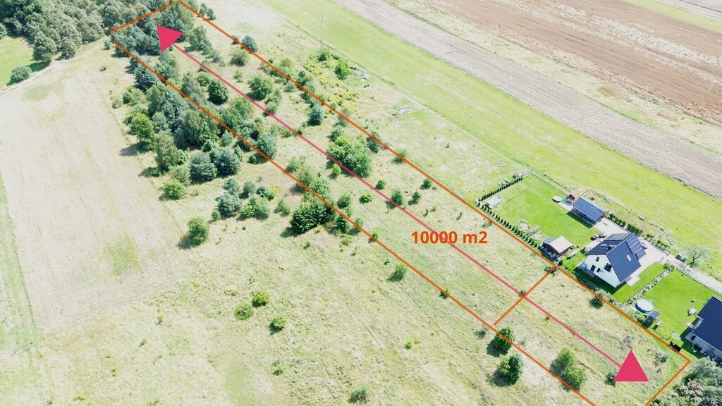 Działka rolno-budowlana w Krępnicy 10000m2