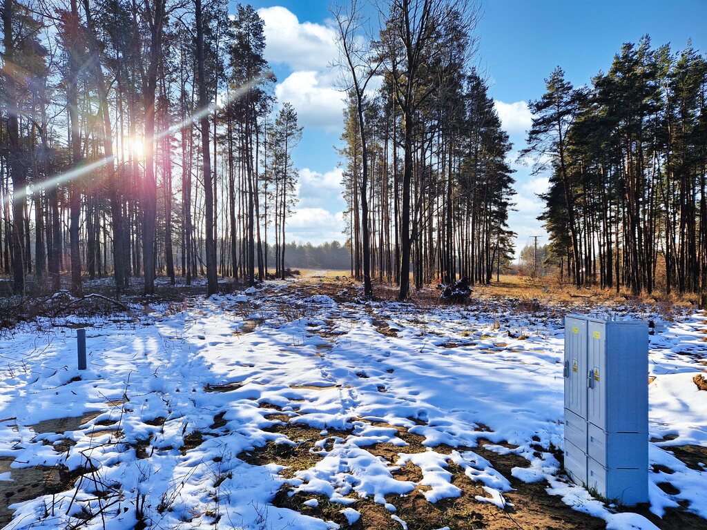 Działka Budowlana 912 m² – Woda, Prąd – Przybynów,