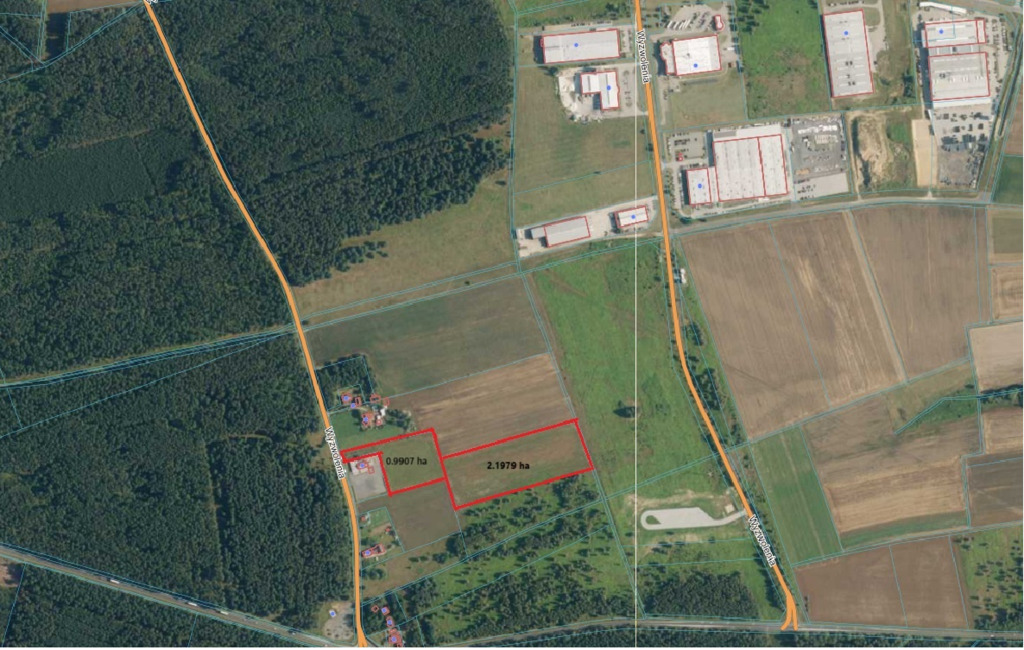 Działki inwestycyjne w Wykrotach blisko A4