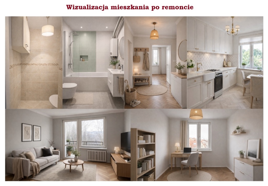 Bochnia dwa pokoje 45mkw, III piętro