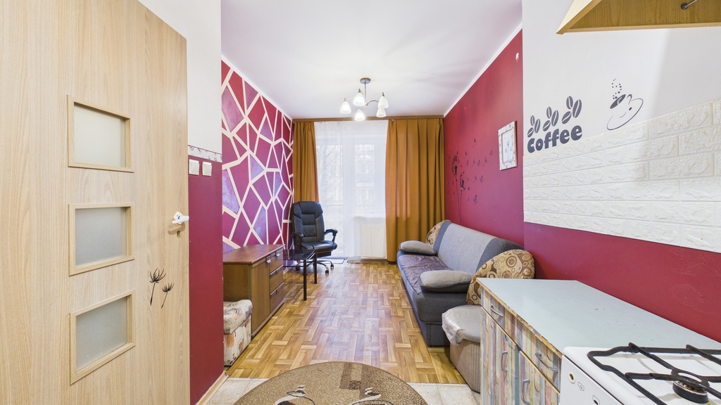 Dwa pokoje, 29 m2, parter. Bojary. Kraszewskiego