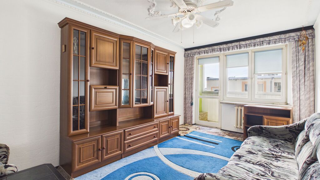 2 pokoje z loggią | 44.4m² | rozkładowe