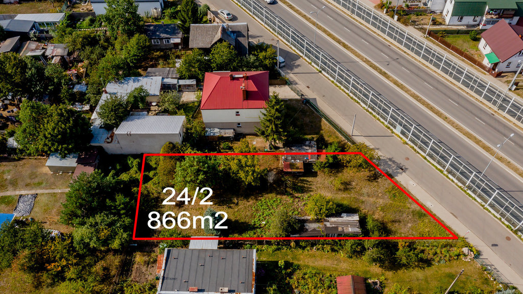 Perspektywiczna  działka 866 m Ciołkowskiego