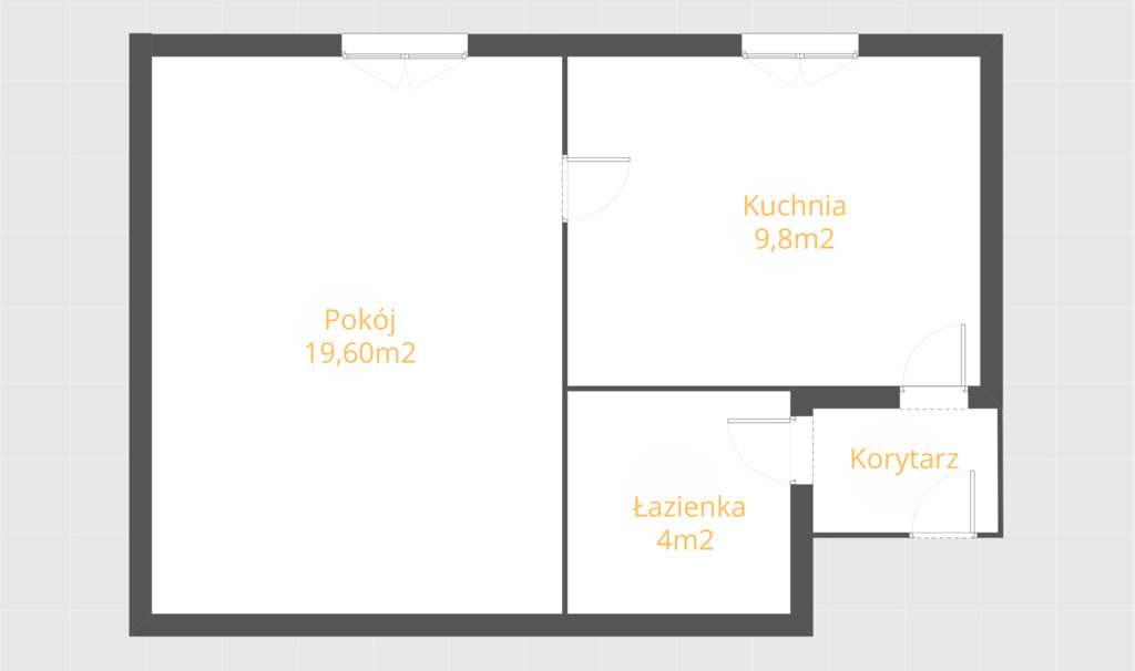 Bezczynszowe 33,7 m2 - Płociczno gm. Suwałki