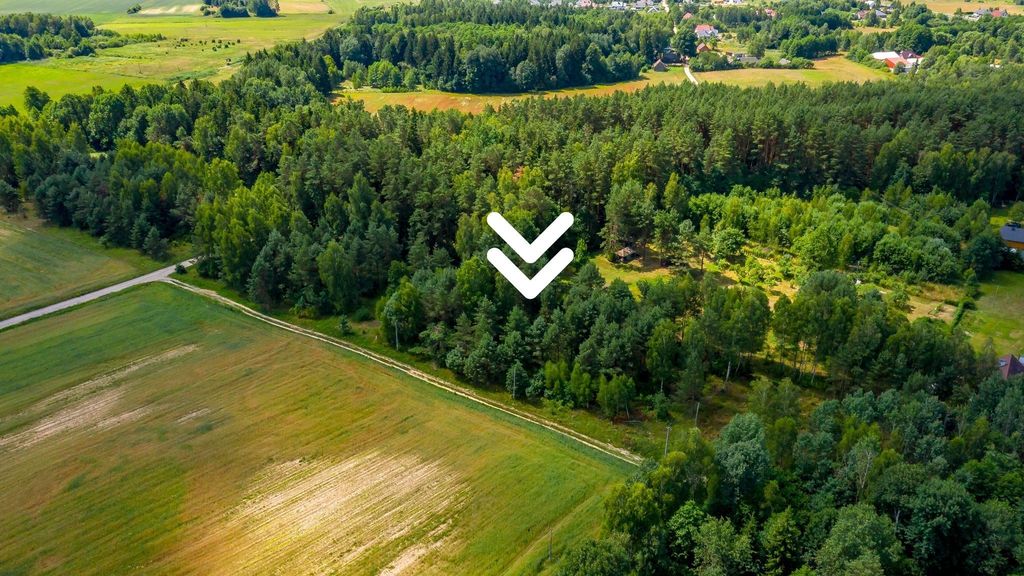 --- Działka przy lesie z WZ ---