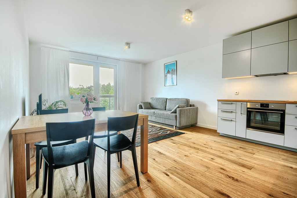 3-pokojowe mieszkanie z widokiem na las