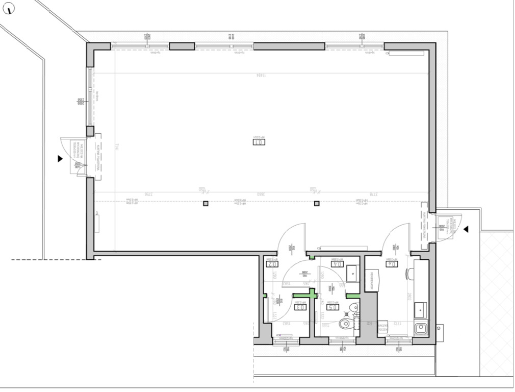 Lokal usługowy  100 m2, parter, Choroszcz