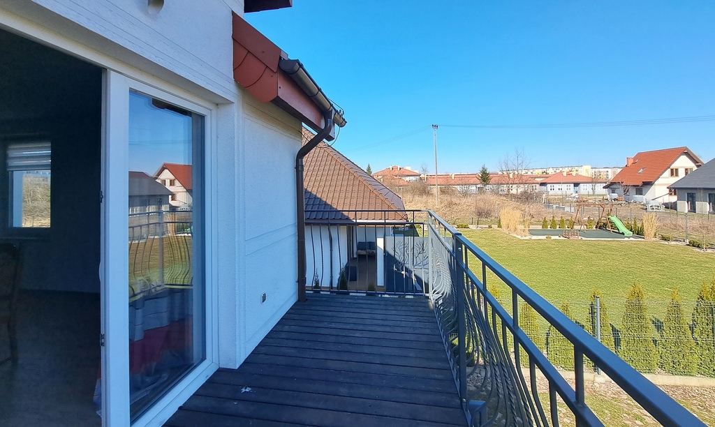 Mieszkanie bezczynszowe z balkonem i ogrodem