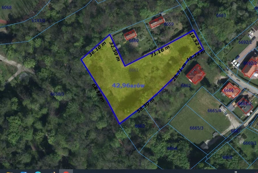 Bochnia działka pod inwestycję przy Ul. Uzbornia