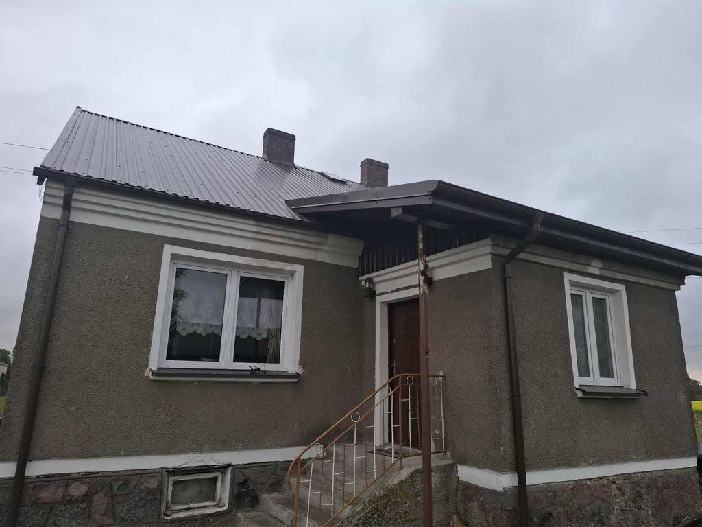 Nowa niższa  CENA!!  Siedlisko z domem gm Łapy.