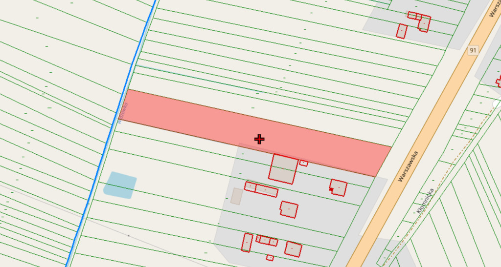Działka z MPZP pod zabudowę mieszkaniową