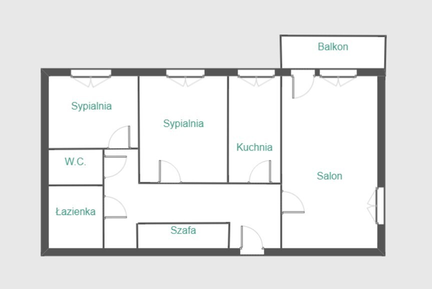 Czechów mieszkanie 63m2 na sprzedaż!!!